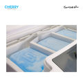 Cherry Air Cooler CR-3000 , DC-12V 70% Energy Saver, Plus Fast Cool , 80 Liters , Auto Swing and Turbo Cooling Technology , 4 Way Movable , Ice Box Technology , 1 Year Warranty , Works Only DC Battery , Solar & DC 12V Power Supplies. 