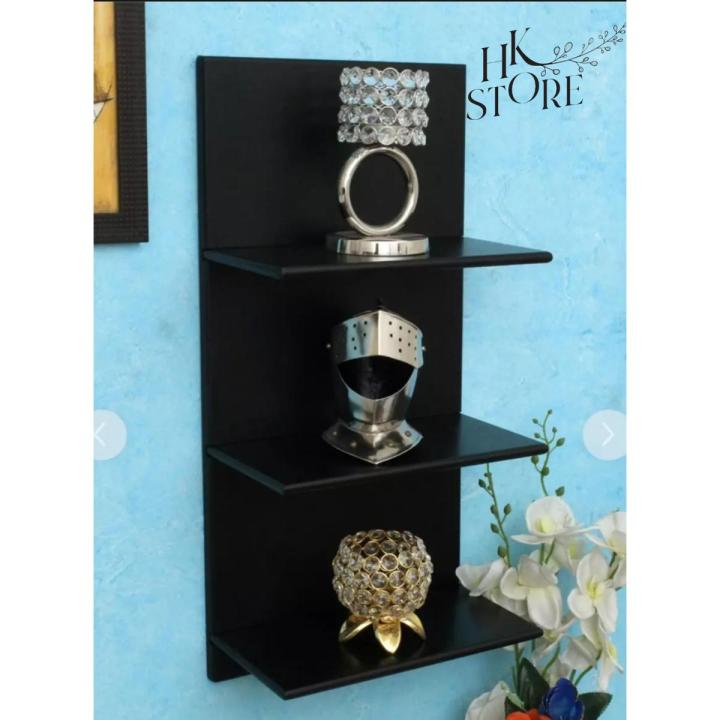 Wall mounted decoration shelves Floating wall shelves Storage racks 3 Tier wall decoration shelf Mounted shelf Wall hanging shelf Wooden decoration shelves Makeup Storage shelf Book shelf