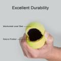 Pack of 12 Pure Rubber Gas Ball Tennis ball for Professional Cricket. 