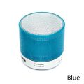 Mini Portable Bluetooth Rechargeable Speaker with LED Light, SD Card, USB, and FM Radio. 