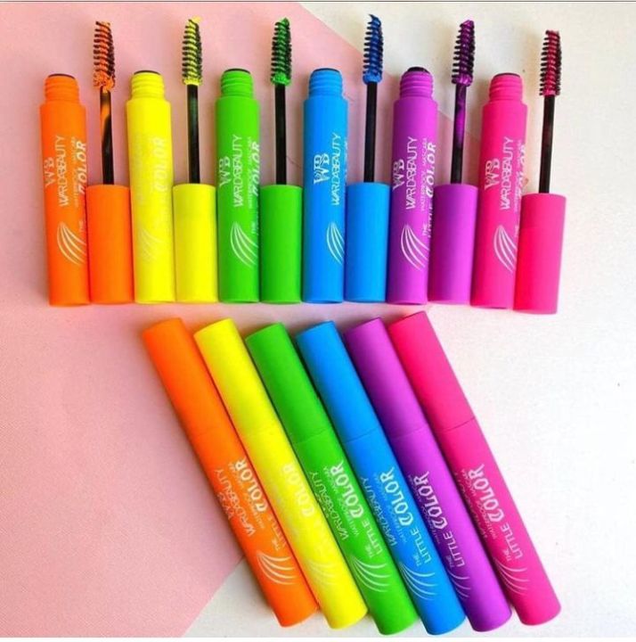WardaBeauty - Colorful Mascara, Waterproof Long Lasting Mascara, Charming Mascara for Eyelash Eye Makeup