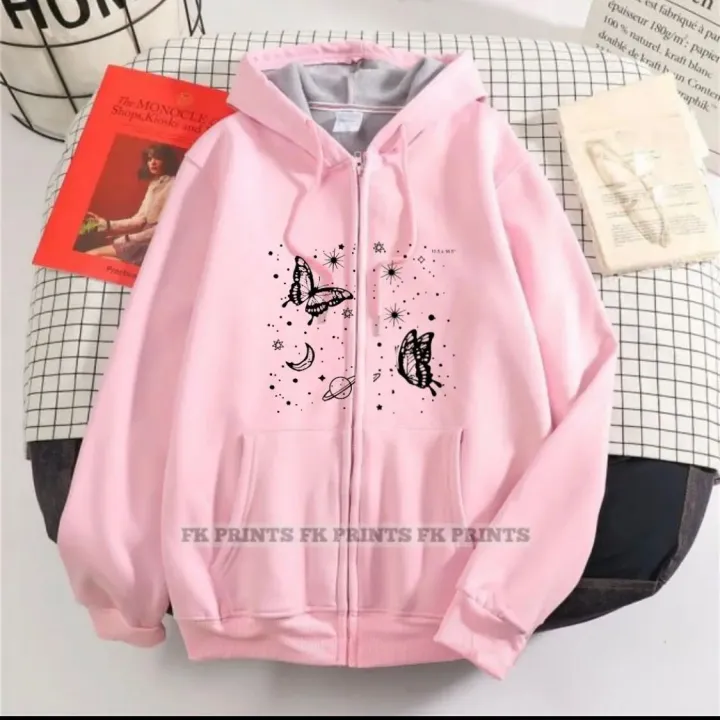 PINK%20BUTTERFLY%20&%20STARS%20PRINTED%20FLEECE%20FULL%20SLEEVES%20ZIPPER%20HOODIE%20FOR%20WOMEN%20-%20Image%203