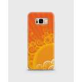 Samsung Galaxy S8 Plus Cover Case Soft Orange Sun Print- 1Cover2088. 