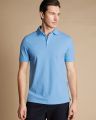 Sky Blue Polo T Shirt Premium Quality Fabric , Imran khan style. 
