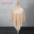 Ameesi Summer Prom Scarf Solid Color Elegant Lady Women Party Shawl. 