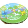 10pcs Pack of Jungle Theme Plates for Birthday Party Décor. 