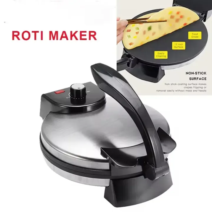 Electric Roti Maker Machine Stainless Steel Housing | Lot imported ...