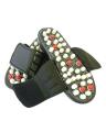 Foot Massaging Slippers - Black. 
