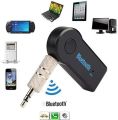 Wireless Car Bluetooth Receiver Adapter 3.5MM AUX Audio Stereo Music Home Hands-free. 