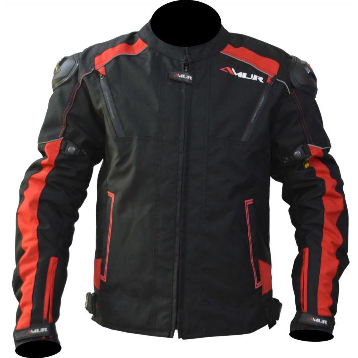 AMUR Faster Textile Biker Motorcycle Jacket with Protection Daraz.pk