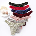 Women Briefs Soft Texture Women y Lace G-strings. 