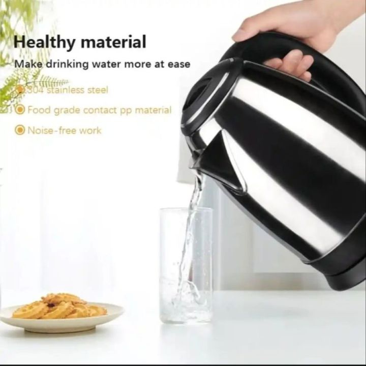 Electric Kettle, Stainless Steel  Water Boiler & Heater,...