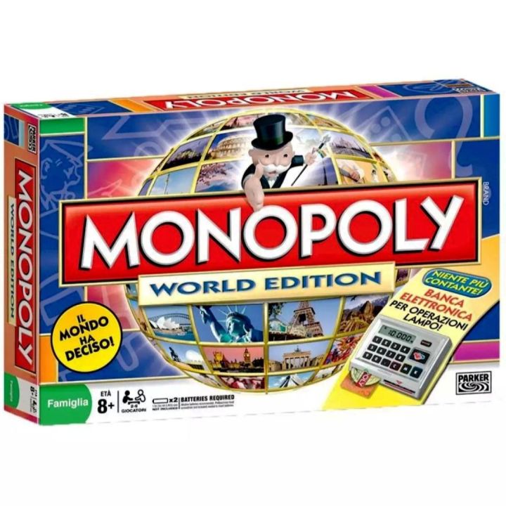 Imported Monopoly Electronic Banking High Quality Original Board Game