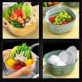 Kitchen Strainer Colander Bowl, Fruit Washing Bowl, Food Storage Basket Space Save Multipurpose. 