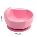 Non-spill Baby Suction Bowl Securely Sticks to Table Bpa-free Silicone Dish for Toddlers Easy to Clean Anti-slip Ideal for Southeast Asian Parents. 