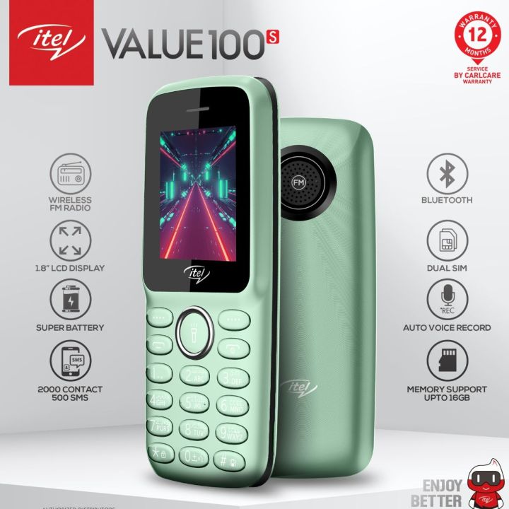 Itel%20Value%20100s%20Dual%20Sim%20-%20Auto%20Call%20Recording%20-%20SD%20Card%20Support%20Bluetooth%20LED%20Torch%20Box%20Pack%201%20Year%20Warranty%20-%20Image%202