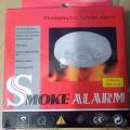 Wireless Smoke Detector Alarm for Safety and Security 9V Battery Operated. 