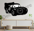 Car Wooden Wall Clock - Wooden Wall Clock - Acrylic Latest Wall Clock - Cars Clock Stylish New Home Decor Wall Clock - Clocks for Kids Room - Best Clock for Car Lovers. 