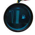 12V/24V Universal 52mm Car Motorcycle Fuel Level Meter Gauge 8 LED Light Display. 