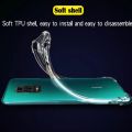 Xiaomi Redmi Note 9S Pro Transparent Back Cover Case. 
