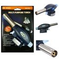 915 Outdoor Camping BBQ Flame Gas Torch Automatic Piezoel electricity Ignite Soldering Welding. 