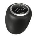 5 Speed Manual Gear Shift Knob PU Leather Lever Shifter Handball for Opel Vectra C Signum Facelift 2005 2006 2007 2008. 