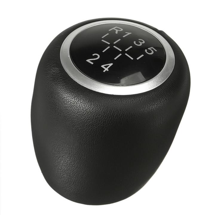5 Speed Manual Gear Shift Knob PU Leather Lever Shifter Handball for Opel Vectra C Signum Facelift 2005 2006 2007 2008