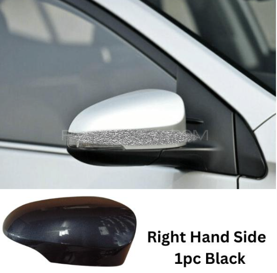Toyota Corolla 2015 Side Mirror Cover Black 1 Piece Price | Toyota Corolla Side Glass Cover Xli, Gli, Altis ( 2015-2019 ) - Black - 1 Side (left or Right)