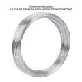 Handmade Solid Wire Galvanized Iron Wire Fine Steel Wire Rope Galvanized Hobby Wire Crafts DIY Projects. 