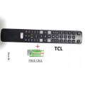 TCL Remote for S6500 Smart LED TV +Free cell. 
