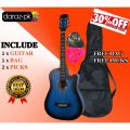 Guitar For Beginners with Accessories Exclusive Offer Free Bag and Picks. 