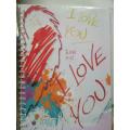 A5 Glossary Shine Lamination Viral Note book diary - 50 Pages. 