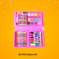 42 PCS Colour Kit Colour Box for Kids Multi Colouring Kit/Set With Button Box. 