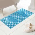 Anti-Slip Silicone Bath Mat for Bathtub & Shower – 13x26 Inches Non-Slip Bathroom Mat with Strong Grip & Drain Holes. 