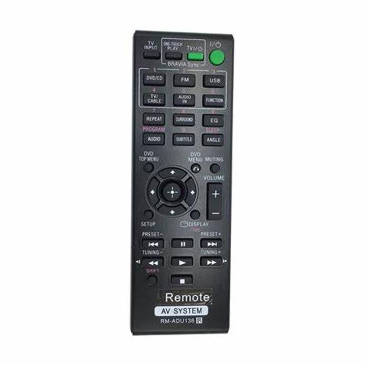 sony Home Theater remote DAV-TZ150, HBD-TZ145, DAV-TZ145, AV-RZ130, DAV-TZ140, HBD-TZ140, DAVTZ150, HBDTZ145, DAVTZ145, AVRZ130, DAVTZ140, HBDTZ140