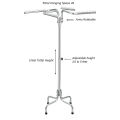 Rotating Boutique Display Stand Metal Clothes Rack for Hanging Shirts, Dresses, and Coats Ideal for Fashion Stores, Exhibitions, and Retail Outlets.. 