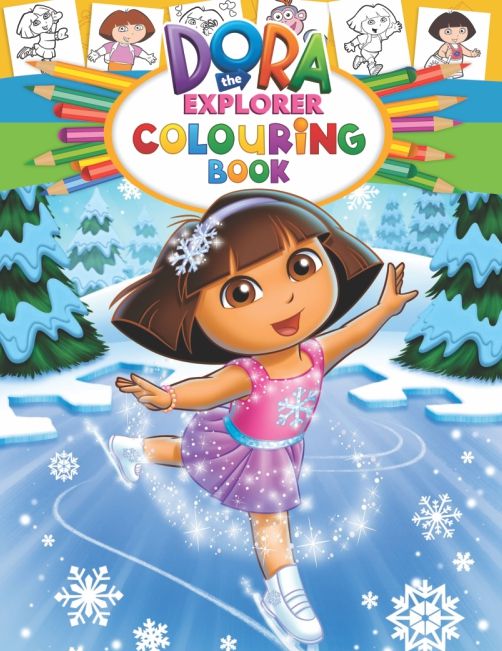 Creative Coloring Book Dora The Explorer