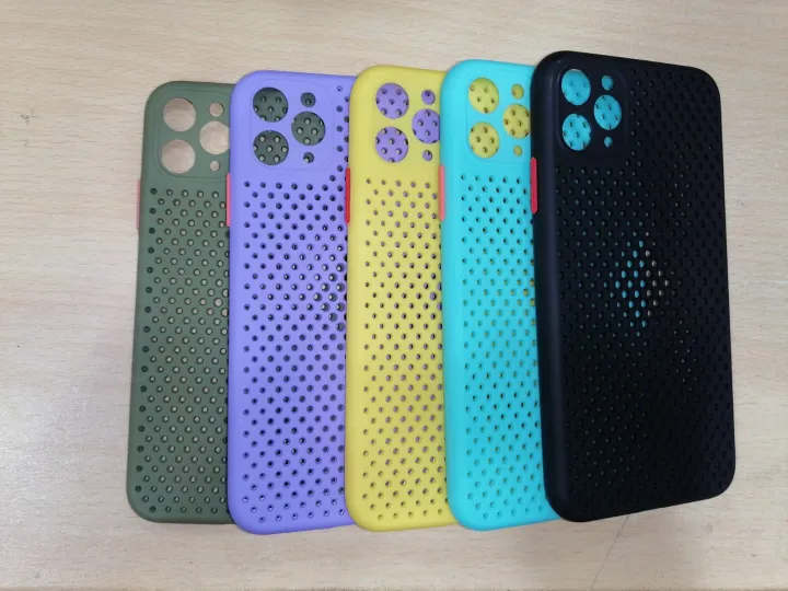 iPhone%2011%20Pro%20Max%20Cooling%20Breathing%20Mesh%20Soft%20Rubber%20And%20Color%20Buttons%20Phone%20Case%20-%20Image%205