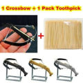 Toothpick Mini Crossbow Bow Cross Arrow Bow Toy-Angelia. 