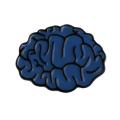 Tooth Brain Eyeball Heart Shape Enamel Brooch Pin Jacket Collar Bag. 