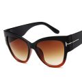 DCM Newest Cat Eye Women Sunglasses Female Gradient Points Fashion Brand Designer Sun Glasses Big Oculos feminino de sol UV400. 