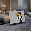 Headphone girl/ Art girl wallpaper  Laptop Skin Vinyl Sticker Decal, 13 13.3 14 15 15.4 15.6 inch Laptop Skin Sticker Cover Art Decal Protector Fits All Laptops. 