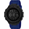 Men's Digital Sport Watches Waterproof Military Style LED Backlight Rubber Strap Big Numbers Display Digital Watch For Men. 