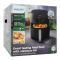 Philips Premium Avance Collection Twin Turbo Star XXL Air Fryer HD9654 - 2225 Watts - Black. 