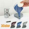 Leaf Shape Soap Box Self Draining Soap Holder Leafology Decorative Drainage Soap Holder Plastic Soap Dish. 