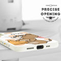 Jizetin for Infinix Hot 10S / Hot 10S NFC Back Cover Tom and Jerry Design Soft Multicolor Square Liquid Phone Case Full Camera Shockproof Protection Silicone Phone Cases. 