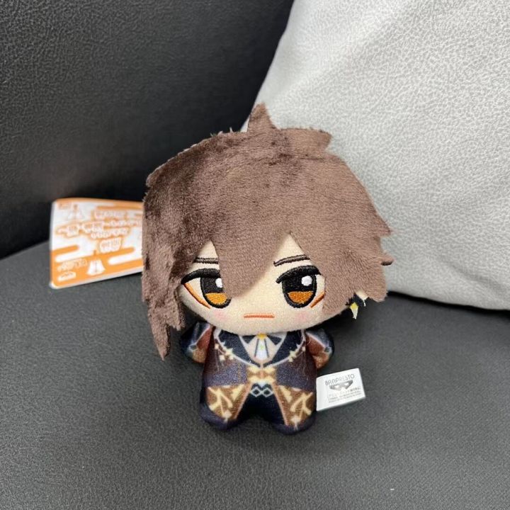 Jason Genshin Impact Plush Dolls Pendant Ganyu Klee Diluc Venti Xiao Tartaglia Fischl Plush Toys For Kids Gifts
