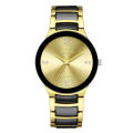 ORLANDO Men Luxury Watches New Arrived Cool Black Gold Quartz Steel Wristwatch Exquisite Masculino Relogio Fashion Clock. 