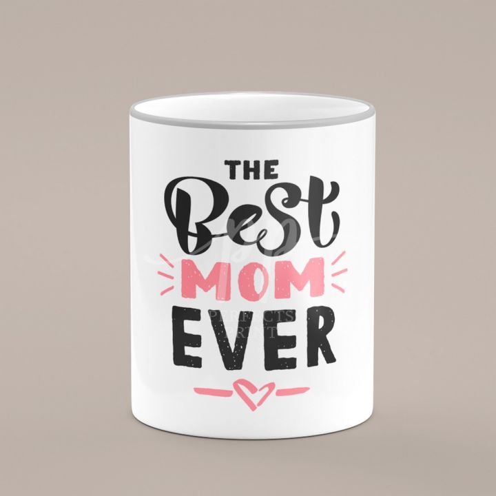 The Best Mom Ever Mug - Ceramic 15 oz Mug - Personalized with Your Picture - Mothers Day Gift