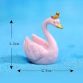 Micro Landscape Swan Ornament Anti-fade Little Swan Potted Plants Garden Ornament. 